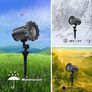 16 Patterns LED Laser Projection Light Christmas Light Outdoor Image 4