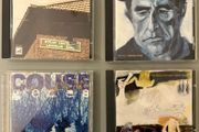 Adrian Mannering, The Fatima Mansions, Dave Couse. Four CDs by Irish indie artists for sale at five euro each.