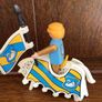Vintage 1974 Playmobil Geobra battle horse and figure Image 4