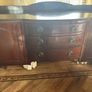 Vintage Mahogany Bow-Front Sideboard / Buffet Image 2
