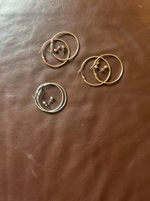 Hoop earrings