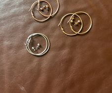 Hoop earrings