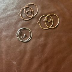 Hoop earrings