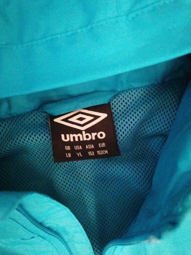 Kids Umbro Shower Jacket