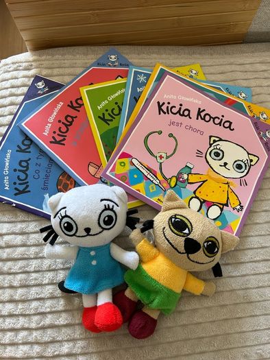 Polish books-Kicia Kocia x6