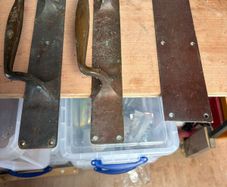 Brass pull handle/finger plate