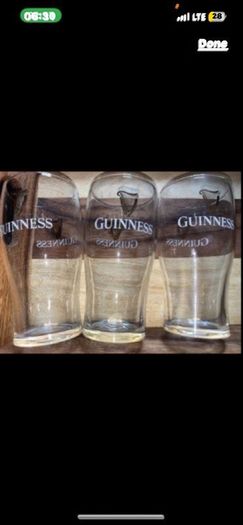 Guinness coors Heineken Murphy's Guinness peroni budweiser asahi Heineken coors tuborg outcider bulmers Paulaner pint beer glasses Jameson whisky glasses wine glasses red bull crystal glasses cognac gin glasses