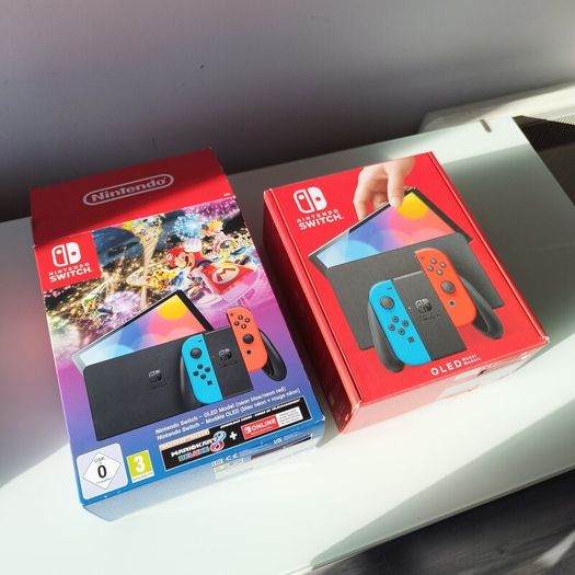 Nintendo switch OLED with box NO GAMES.