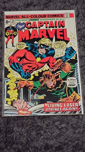 Captain Marvel Comics Lot Bundle