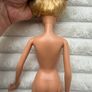 Belly Button Barbie 1999 Blonde With 2 braids Used Damaged hand Please look at the pictures Image 9