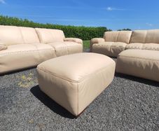 New lower price . real leather sofas