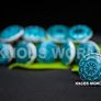 10 x Mix Vintage Look Flower Ceramic Knobs Door Handle Cabinet Drawer Cupboard Pull Xfer MULTIPLE COLOURS AVAILABLE (FREE SHIPPING) Image 7