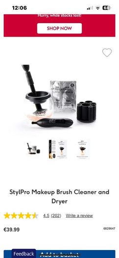 Stylpro make up brush cleaner and dryer