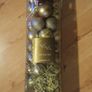 Gold Christmas Baubles Image 2