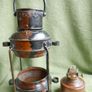 Antique Ship Anchor Brass Copper  Maritime Nautical Lamp Lantern Image 5