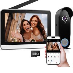 Cctv Intercom System.  7inch  Completely Wireless