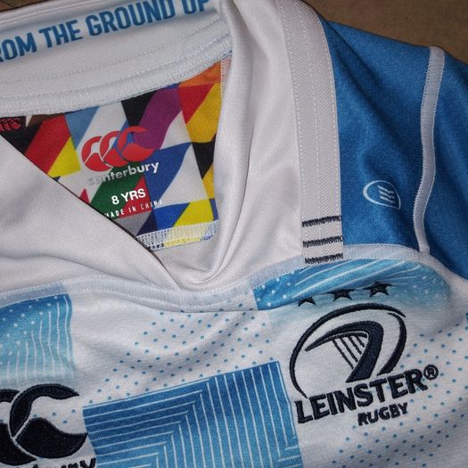 Kids Leinster (8 Years) Rugby Jersey Shirt Canterbury Dublin Blue Heineken Cup Boys Girls Childs Childrens Youths Vintage Retro