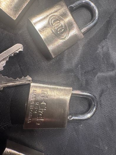 Padlocks on same Key x9