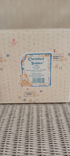 Cherished Teddies Music Box.