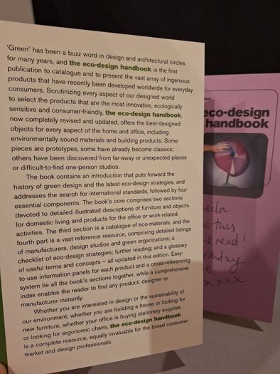 SALE!  THE ECO-DESIGN HANDBOOK a complete sourcebook for the home and office - new edition