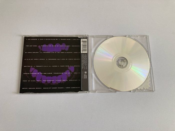 Therapy Die Laughing Promo CD NM