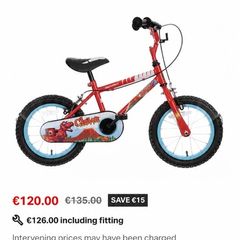 Apollo Claws Kids Bike (14" Wheel)