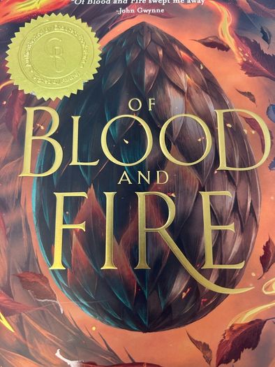 Ryan Cahill SIGNED Of Blood and Fire 1st Edition Bound & The Broken Tour Bundle