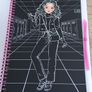 Scratch art fashion book Image 3