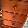 Solid wood Double bed frame & matching Lockers (mattress not included). Image 3