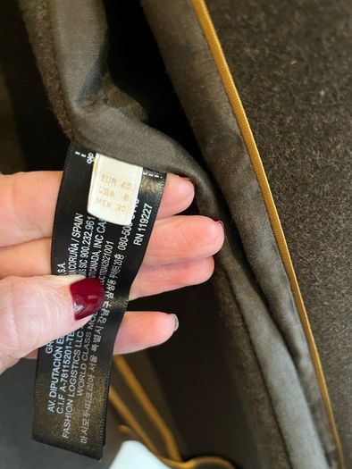 Massimo Dutti dark green blazer 12