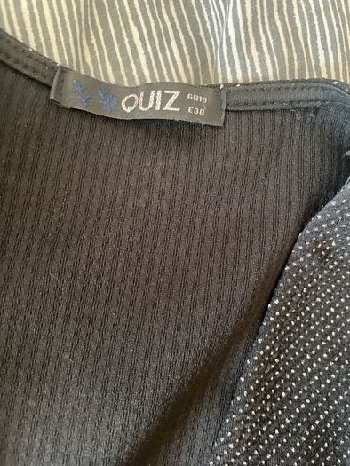 dressy peplum top quiz size 10