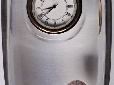 Waterford Crystal Curvy Style Desk Clock For Sale in Clontarf, Dublin ...