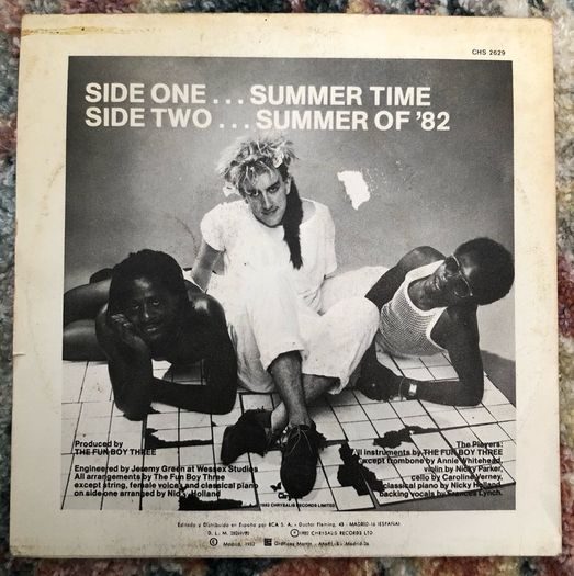 The Fun Boy Three - Summertime (1982) 7" Spain
