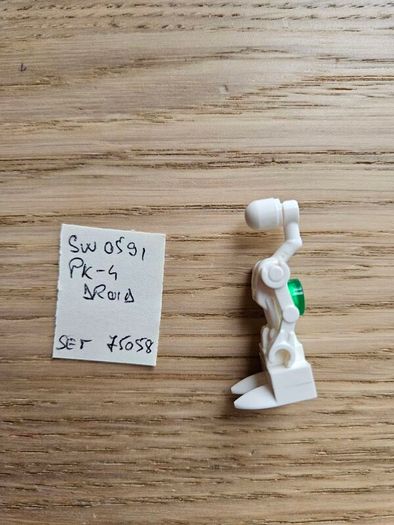 lego sw0591 PK-4 droid, set star wars 75058