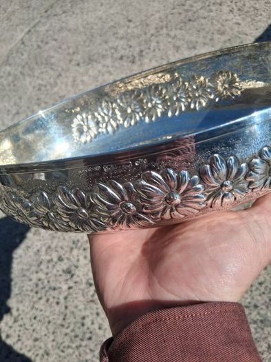 Sterling Silver 10 Inch Bowl (370 grams)