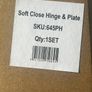 Hafele Steel 110 Degrees Soft-Close Clip On Concealed Hinges 64mm Boxes x2 Image 5