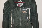 Angels Never Die Mixed Media Sculpted Jacket - Size 10/12, , AV
