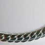 Vintage  SOLID SILVER 925 FLAT Bracelet, Stacking Bracelet 7,89g Image 4