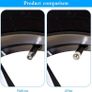 NEW SALE | 16 PCS Metal Valve Caps, Seal Tyre Valve Caps Car Metal Dust Valve Caps Car Valve Caps with Rubber Ring Valve Covers Replacement for Car Valve Caps for Car Motorcycle Bicycle Scooter, Silver Image 6
