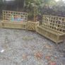 Rustic Planter Trellis Image 3