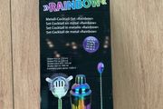 Metal Cocktail Set Rainbow