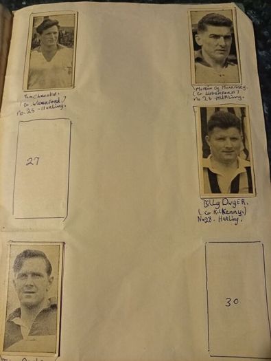 Liam Devlin gaa sports cards 1950s