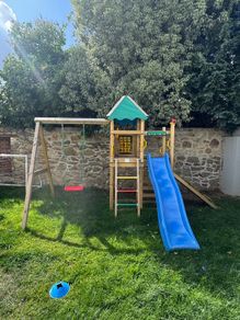 Jungle Gym Wooden Playset Excellent Condition