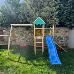 Jungle Gym Wooden Playset Excellent Condition