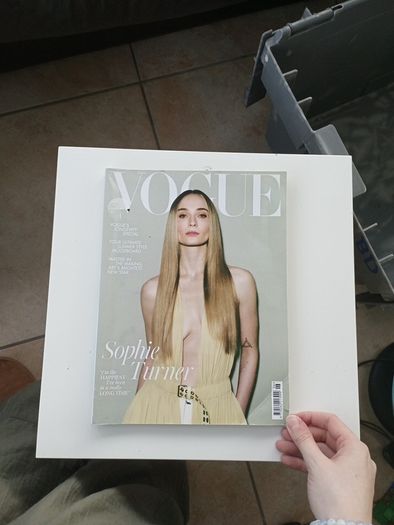 5 piece vogue magazine set