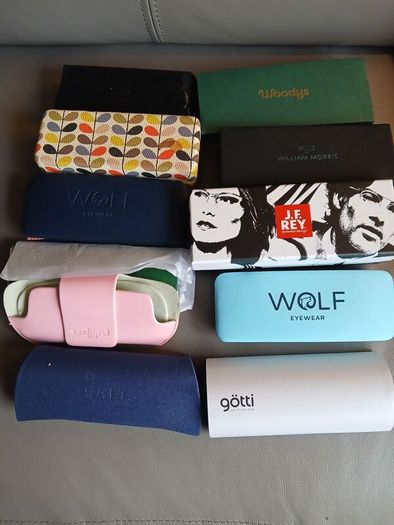 Designer Spectacle Cases, Ten, Brand New