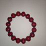 Red Jasper  Bracelet Handmade Elastic Gemstone from Nepal Image 3