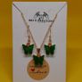 Butterfly jewellery set Image 5
