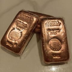 3 x 10oz copper bar