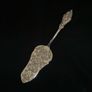 Art nouveau silver plated cake server Image 4